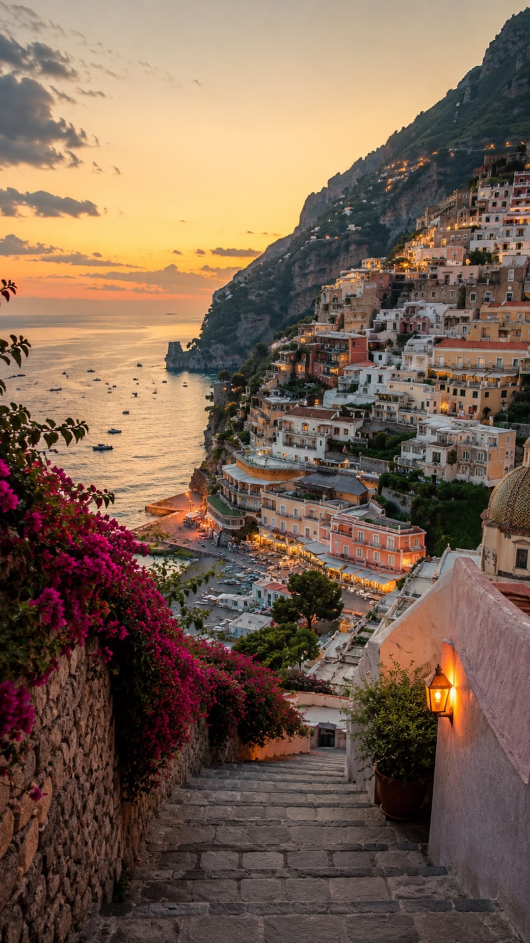Positano sunset