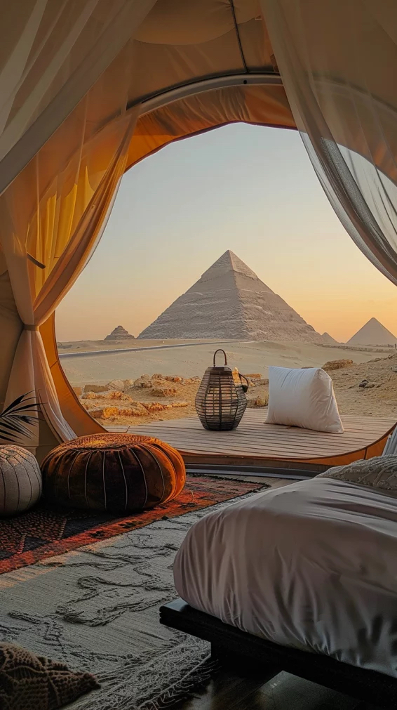 Pyramids, Egypt